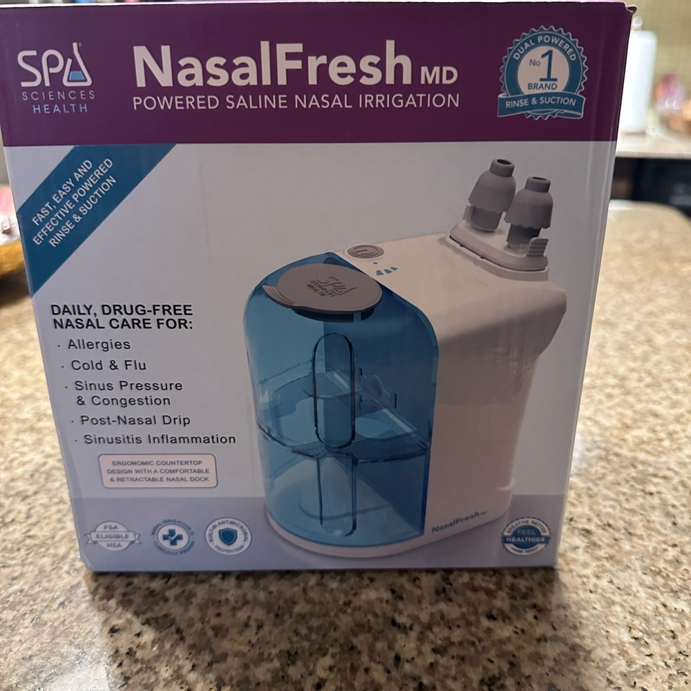 NasalFresh MD Saline Nasal Irrigation System